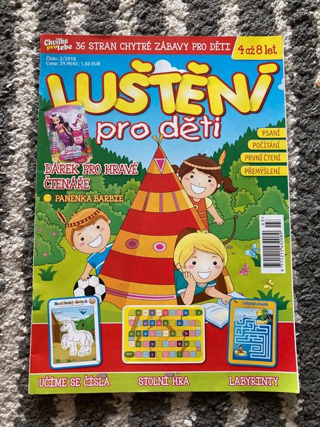 Detské časopisy české 5ks, 