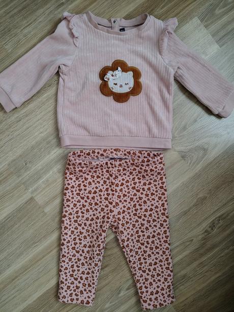 Teplé legíny a mikina, sergent major,74