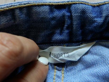 Riflové kraťasky h&m shorts, h&m,122