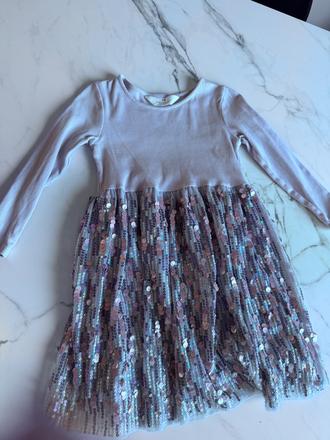 H&m šaty s flitrami 116, h&m,116