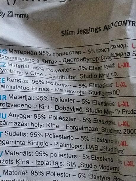 Dámske sivé slim jeggingsy, vysoký pás, s/m, m