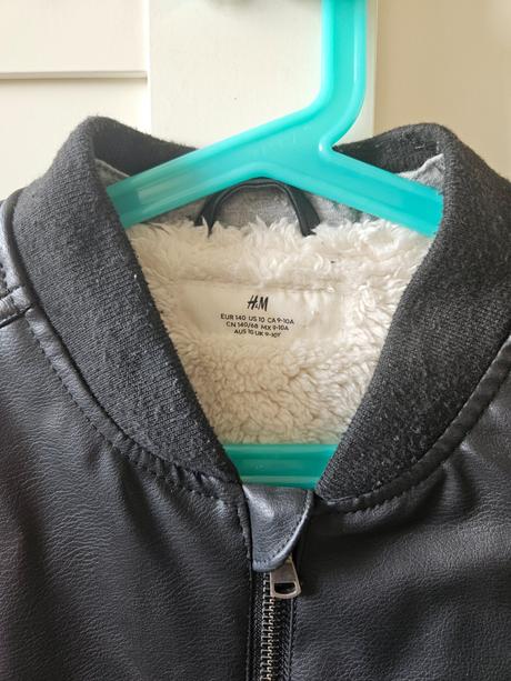 Koženka chlapčenská, h&m,140