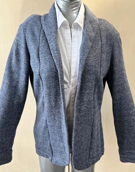 Sako, blejzer sivomodrý, veľkosť xxl, xxl