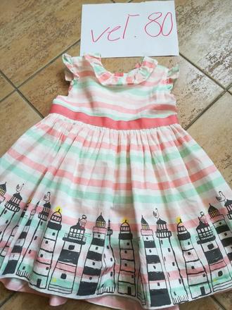 Domčekove letné šatočky, mamas & papas,80