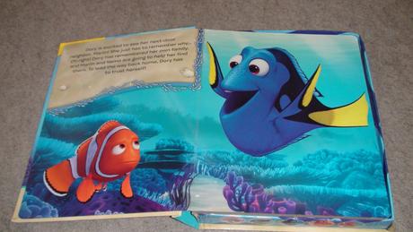 Leporelo finding dory s 12 postavičkami,