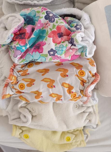 Kompletná plienková výbava- látkové plienky, 4 kg - 9 kg