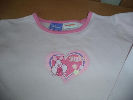 3 bavlnené tričenká na ponosenie, disney,116