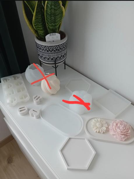 Silikónové formy na odlievanie,