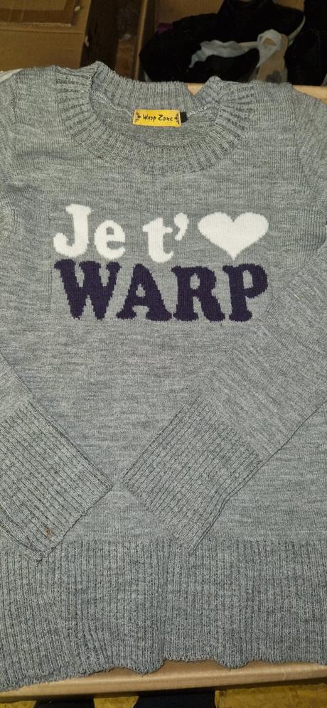 Sveter warp zone, m