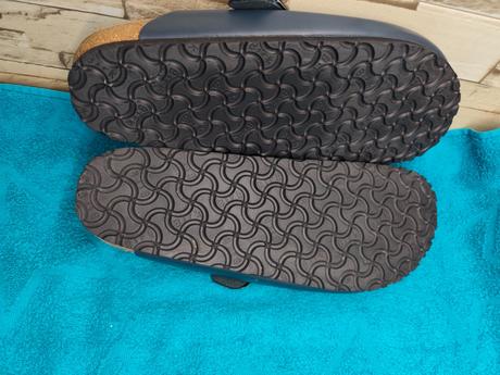 Birkenstock 45 - pánske kožené tmavomodré šľapky, birki,45