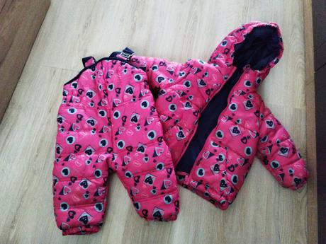 Oteplovačky+bundička, pepco,80