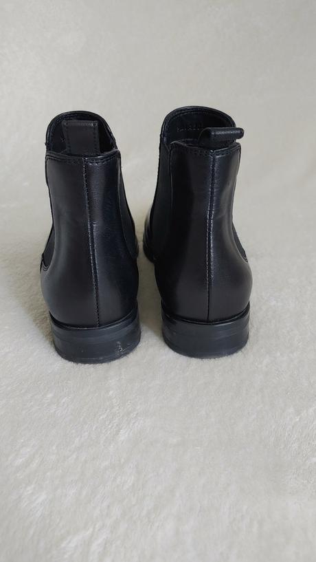 Členkové kožené topánky pat calvin v. 36, 36