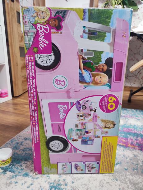Barbie veľký kempingový karavan 3v1,