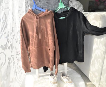 2x dámska mikina-s/m, s