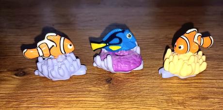 3x kinder dory, 