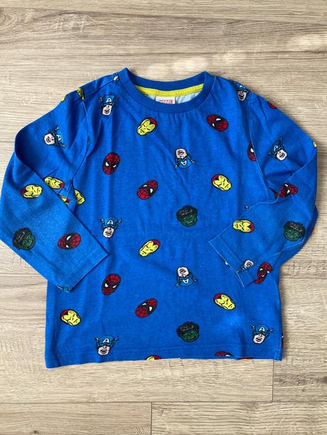 4x trička+piate grátis, marvel,110