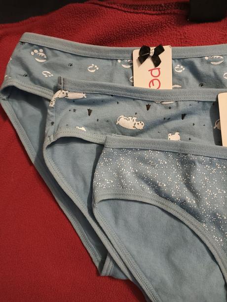 Bavlnené nohavičky 3 kusy nové, m