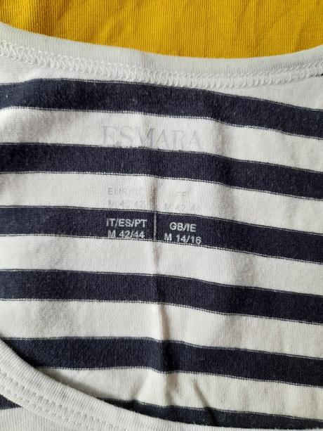 6x dámske tielko, esmara,m