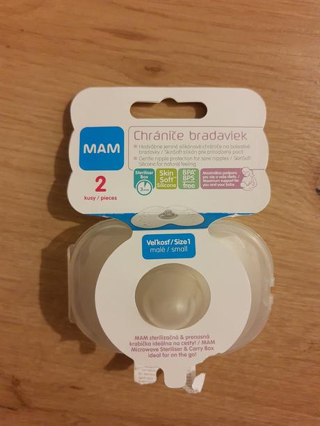 Chrániče bradaviek - klobúčiky,