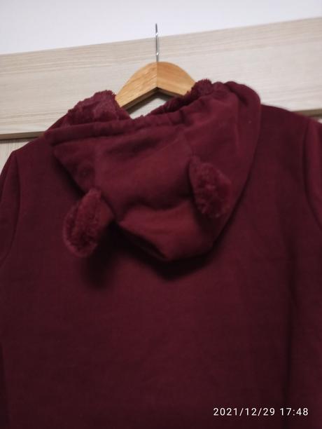 Mikina zateplena s uskami, fishbone,s