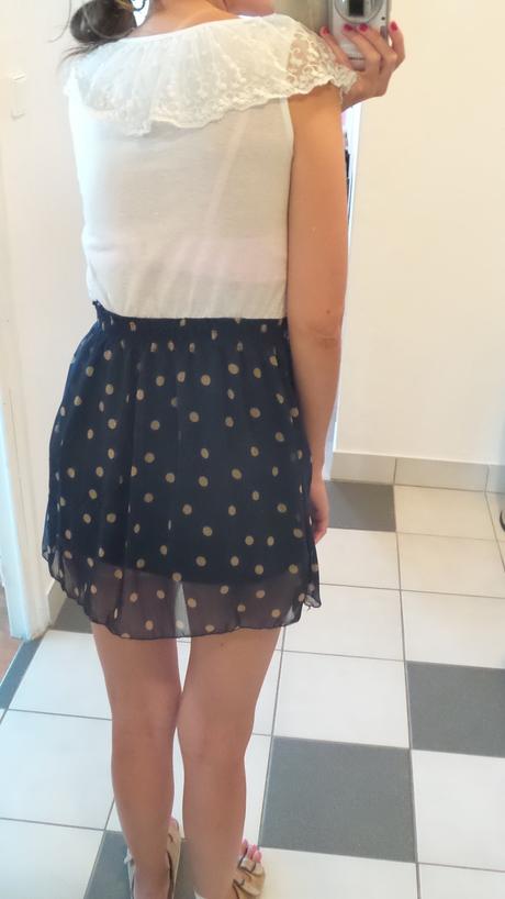 Krátke letné šaty, xs