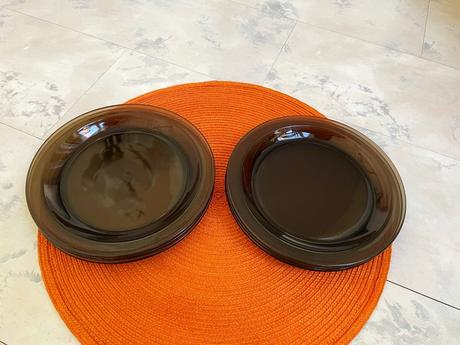 Dezertné pyrexové taniere - 6 ks,