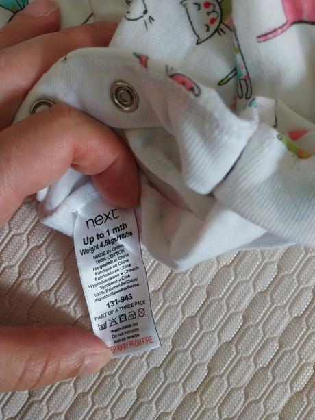 Next dupačky pre novorodenca, next,<50