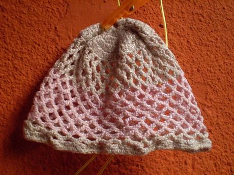 Háčkovaná dievčenská čiapka, tesco