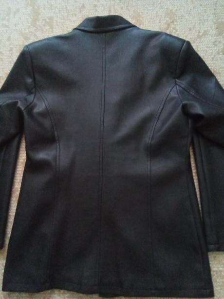 Koženkovy kabát -sako, m