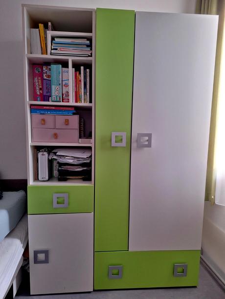 Skrine a komoda do detskej izby, 