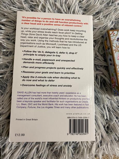Getting things done the art of stress-free product,