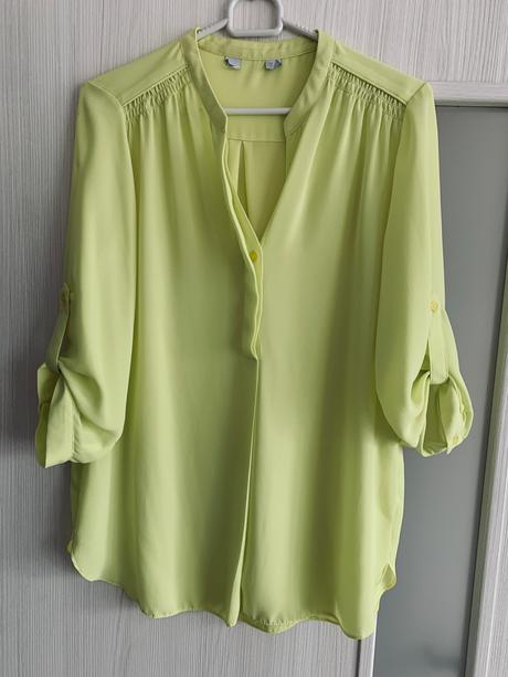 Žltá blúzka s 3/4 rukávom 40, dorothy perkins,40