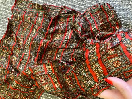 Vzorovaná šatka, c&a