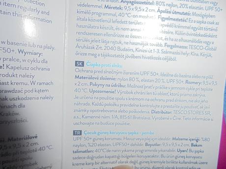 Čiapka proti slnku s upf 50+, f&f