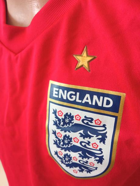 Chlapčenské červené športové tričko england (2r.), umbro,92