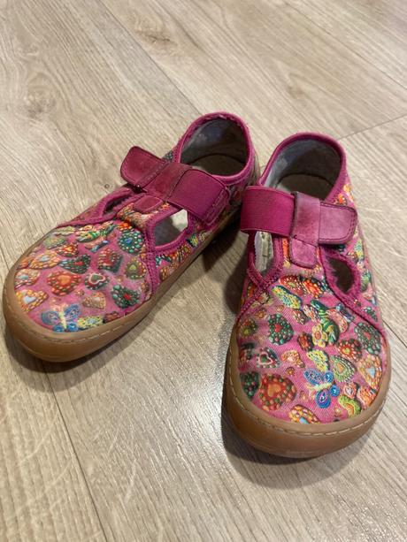 Froddo tenisky  29 fuchsia (srdiečka) t velcro, froddo,29