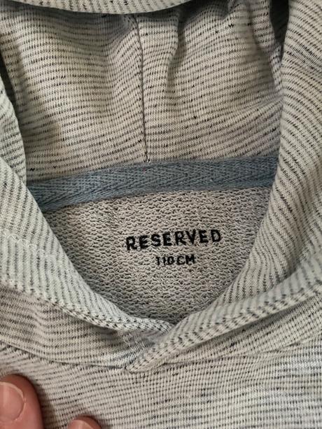 Mikina reserved + čiapka darček, reserved,110