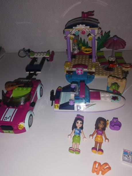 41316 lego friends andrein voz s prívesom na čln, 