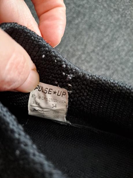 Detske nasuchovacie platene tenisky, pulse,34