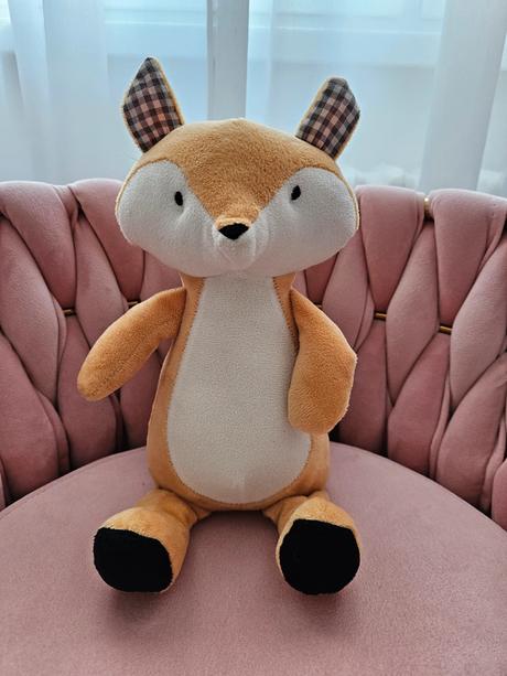 Plyšová líška ťažítko,