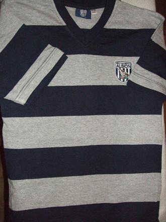 Pruhované triko west bromwich albion fc, 140