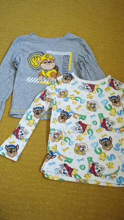 Tričká 2ks paw patrol (veľkosť 110), sinsay,110