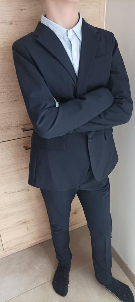 Oblek zara slim, 164