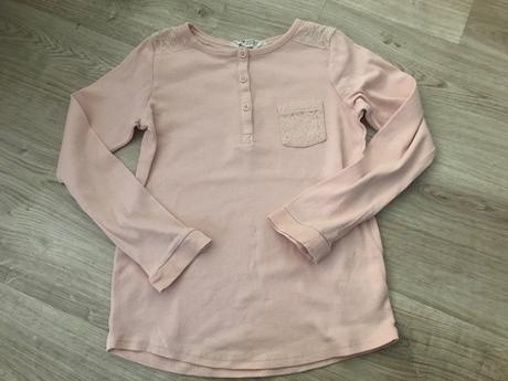 Tričko ružové 8-10 rokov, h&m,134