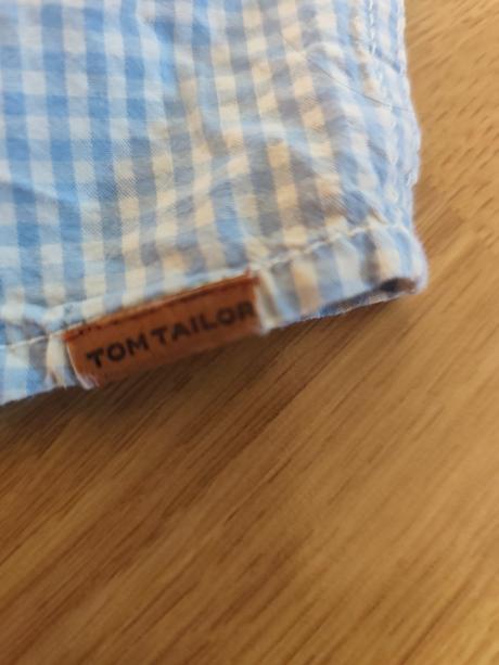Košeľa kockovaná 116/122, tom tailor,116