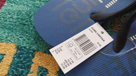 Nové značkové žabky quiksilver + ďalšie grátis, 36