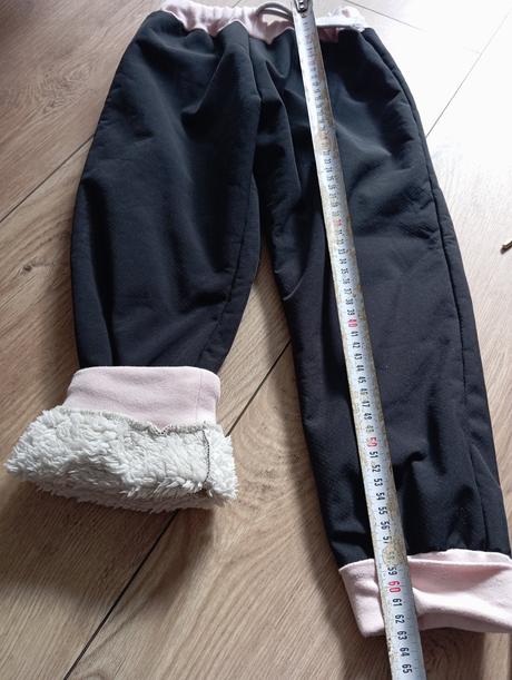 Softshellové zimné nohavice, 134