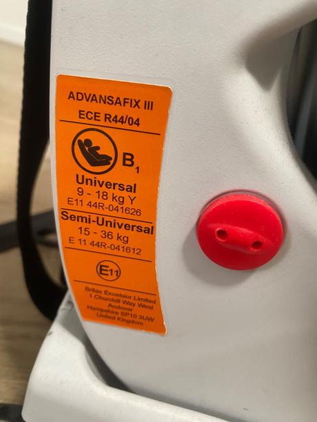Britax romer advansafix iii, britax