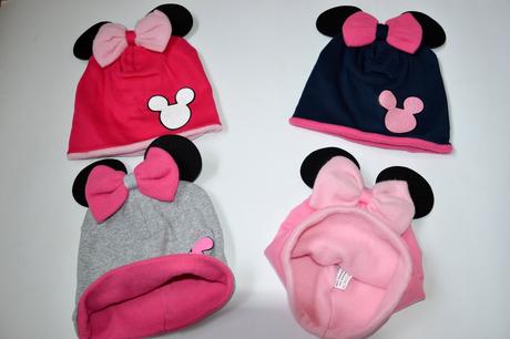 Minnie zateplená čiapočka pre detičky zateplená, 86 - 128