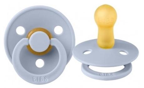 Bibs cumlík z prírodného kaučuku dusty blue (m) 1k, bibs